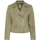 PIECES Pcbeminda Biker Jacket, zeemeermin, XS