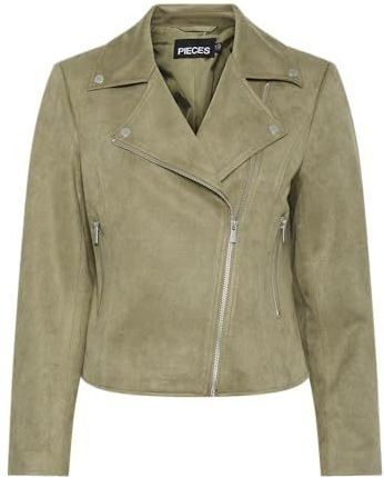 PIECES Pcbeminda Biker Jacket, zeemeermin, XS