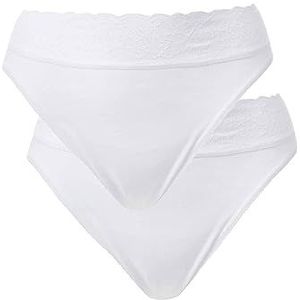 CALIDA Iconics Slip voor dames (set van 2), wit, 36/38