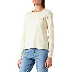 Hurley Dames W Split Level Classic Crew Ls Shirt