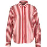 Blouse - Gestreept Katoen - Lange Mouwen - Normale Pasvorm