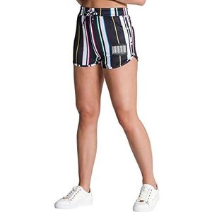 Gianni Kavanagh Meerkleurige barcode 2.0 shorts voor dames