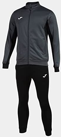 Tracksuit - Zwart - 100% Polyester Fleece - Gevoerde Sweatjacket en Trainingsbroek