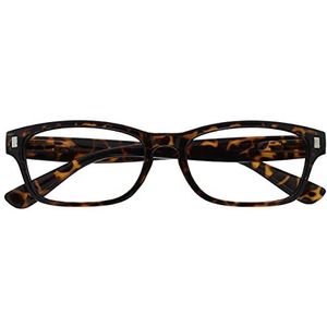 UV Reader bruine schildpad leesbril heren vrouwen UVR010 +2,50