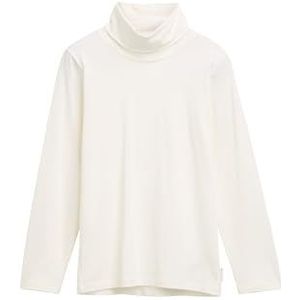 TOM TAILOR T-shirt met lange mouwen voor jongens, 12906 - Wool White, 152