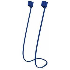 Zachte siliconen sport-headset anti-verlies tape super magnetisch sutible voor Airpods donkerblauw