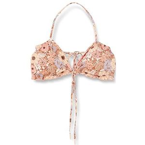 women'secret Women' Secret Gathered Verwijderbare Pad Boldness BH, Orange Print 95B