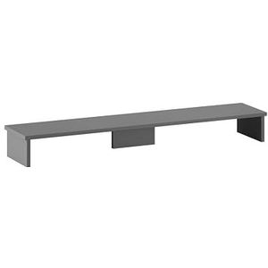 Schildmeyer Schermopzetstuk Smash, houtmateriaal, antraciet, 110 x 20 x 12,7 cm