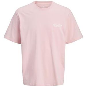 Jack & Jones Jorbotaniq Tee Ss Crew Neck Tg, Tickled Pink, XXL