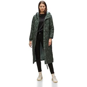 Street One Dames A201881 gewatteerde jas lang, Verdant Green, 42, Verdant green., 42