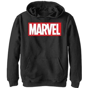 Marvel Unisex Kinderen Marvel Brick Hoodie, Zwart, L, zwart, L