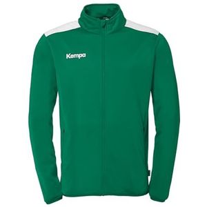 Kempa - Trainingsjack - Zwart - 60% Gerecycled Polyester - Zonder Capuchon