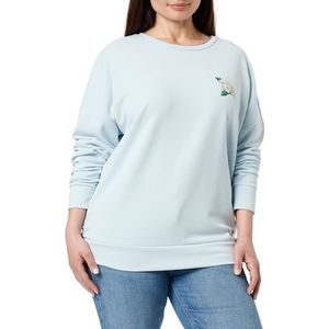 KEY LARGO WSW Sorrento Round Sweatshirt voor dames, lichtblauw (1216), XS
