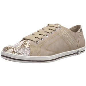 s.Oliver 23615 Damessneakers, beige dune comb 423, 37 EU