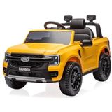 Tachan - Ford Ranger - Elektrisch Voertuig - Geel - 12 V Oplaadbare Batterij