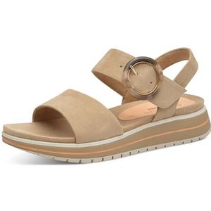 Sandalen - Effen - Imitatieleer - Riemsluiting - Sleehak