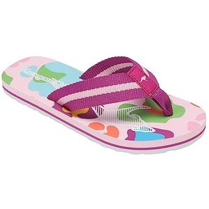 KangaROOS Dames K-BK Bay Sandalen, Frost Pink/Leo, 38 EU, Frost Pink Leo, 38 EU