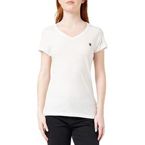G-Star Raw dames T-Shirt Eyben Slim V T Wmn, Wit (White 4107-110), XS