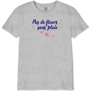 Republic Of California T-shirt voor meisjes, Grijs Melange, 14 Jaren