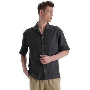 Dagi Heren Shirt, Antraciet, XL, antraciet, XL