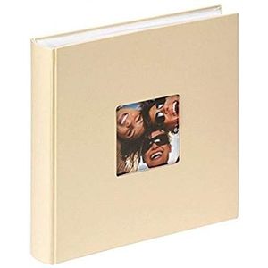 walther design fotoalbum crème 30 x 30 cm met omslaguitsparing, Fun FA-208-H
