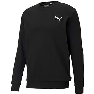 PUMA Herentrui ESS S Logo Crew TR, zwart-kat, XL, 586684