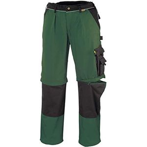 teXXor 2-in-1 werkbroek canvas 320 met cordura, versterkt groen 90, 20-008355-90
