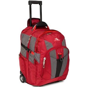 High Sierra Unisex Xbt Zakelijke Rugzakken en Messenger Bags Laptop Rugzak, Karmijn/rode lijn/zwart (rood) - 4179