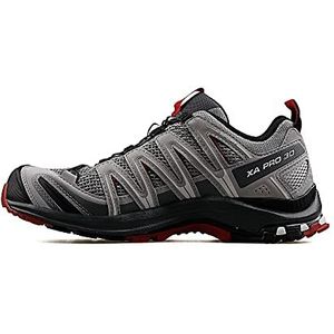 SALOMON Hardloopschoenen Xa Pro 3d heren , Grigio Monument Ebony Red Dahlia , 41 1/3 EU