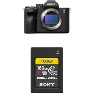 Sony Alpha 7 IV | Spiegelloze full-frame camera voor experts incl. SEL2870 (33 megapixel, real-time focus, burst met 10 frames per seconde, 4K 60p video, instelbaar full touchscreen) + geheugenkaart