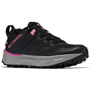 Columbia Women's Facet 75 Outdry Waterproof Low Rise Hiking Shoes, Black (Black x Wild Geranium), 5.5 UK