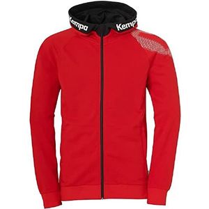 Kempa Core 26 Hood Jacket heren jongens capuchonjas trainingsjack sweatshirt hoodie pullover met capuchon handbal volleybal indoor gym fitness