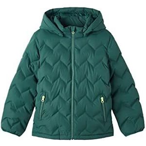 NAME IT Boy's NMMMARL Puffer Jacket Camp Jacket, Trekking Green, 116, Trekking green., 116 cm