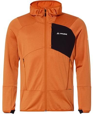 Vaude - Monviso II - Fleece Jas - Oranje - Gemaakt van Gerecycled Materiaal