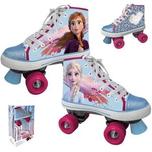 Disney Frozen II Rolschaatsen met draaibare pailletten voor meisjes, meerkleurig, 31-32