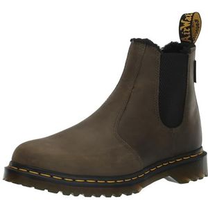 Dr. Martens Chelsea Boot, amfibieën heren, DMS Olive Archive Pull Up & Black Borg Fleece, 44 EU, Dms Olive Archive Pull Up Black Borg Fleece, 44 EU