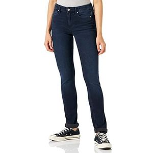Calvin Klein High Rise Slim broek voor dames, donker denim, 26W x 32L
