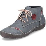 Rieker 52540 Enkellaarsje dames,blauw 14,42 EU