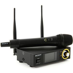 Sony DWZ-M70 digitale draadloze microfoonset (24 bits/48 kHz, lineair PCM) zwart