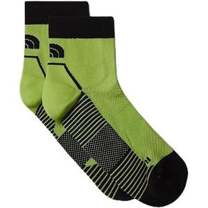 Trail Run - Kwart Sokken - Zwart - Ademend - Compressie