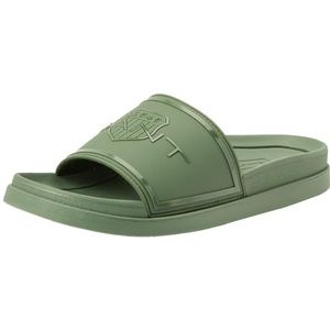 GANT Heren PIERBAY Slipper, dennengroen, 43 EU, pine green, 43 EU