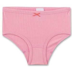 Sanetta Kindermeisjes onderbroek hipslip rib bamboe viscose, Zeeroos, 92 cm