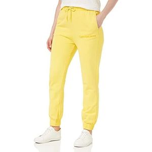 Calvin Klein Jeans Dames kledingstuk geverfd Jog Pant, Super Citroen, M