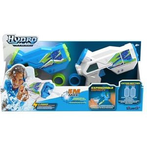 Hydro M.A.D. Mini Blaster Pack, 2 mini-waterpistolen met binnentank en extra waterreservoir van 200 ml