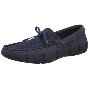 SWIMS heren lace loafer mocassin, Blauw Navy 002, 44.5 EU