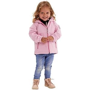 killtec Unisex Softshelljack met capuchon Mini Softshelljacke, light rose, 110/116, 37770-000