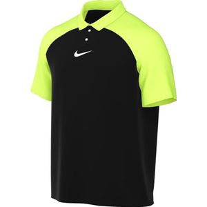 Nike Heren Short Sleeve Polo M Nk Df Acdpr Ss Polo K, Zwart/Volt/Wit, DH9228-010, M