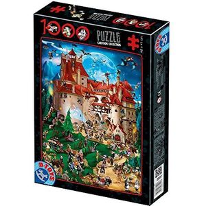 D-TOYS 7 - Puzzel Cartoon - Santa Claus, 1000 stuks