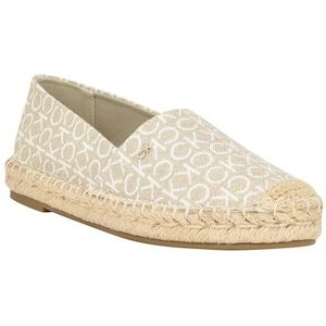 Calvin Klein Women's Popular2 Flat, Taupe Multi 240, 9