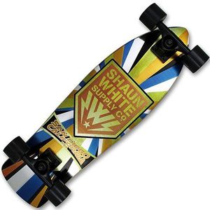 XQ Max Unisex Volwassen Shaun White Airwalk Cruiser Groen/Oranje Skateboard Shaun White Airwalk Cruiser Groen/Oranje - Mulitcolourred.